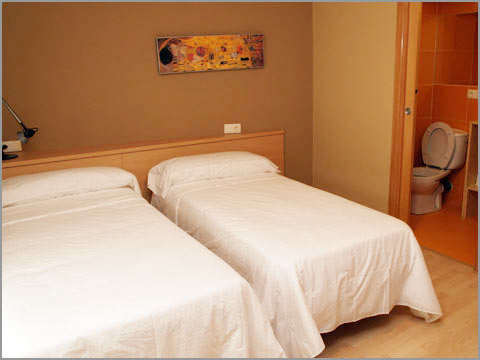 habitación pensión