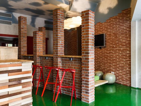 zona común albergue